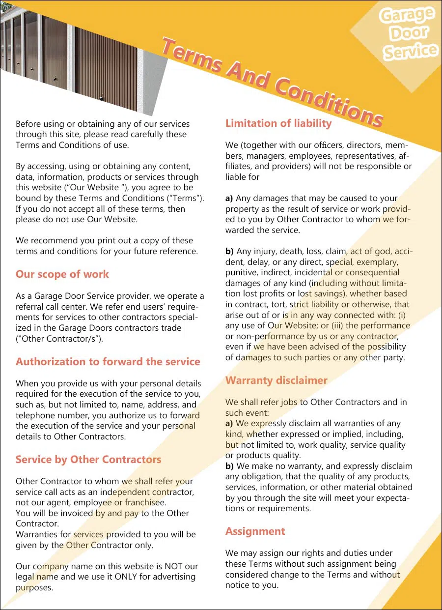 Community Garage Door Repair Service Charter Twp of Clinton, MI 586-461-2109